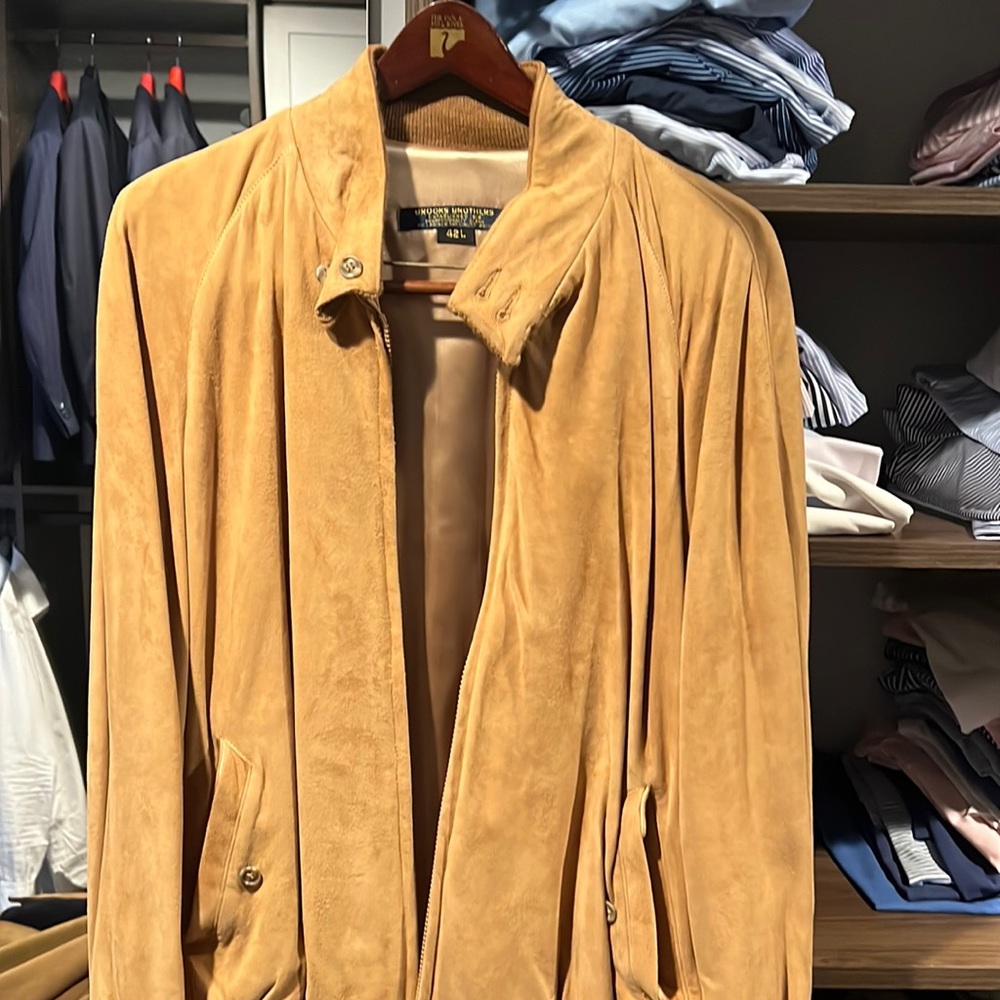 Brooks brothers suede Jacket